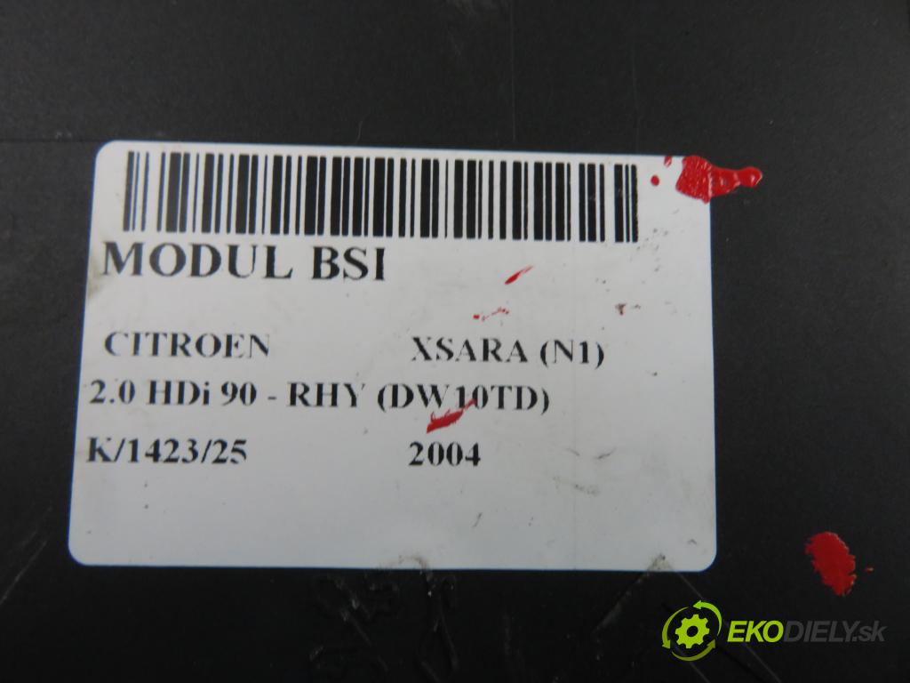 CITROEN XSARA (N1) HB 2004 66,00 2.0 HDi 90 - RHY (DW10TD) 1997,00 MODUL BSI 9650913880 ; 16199401