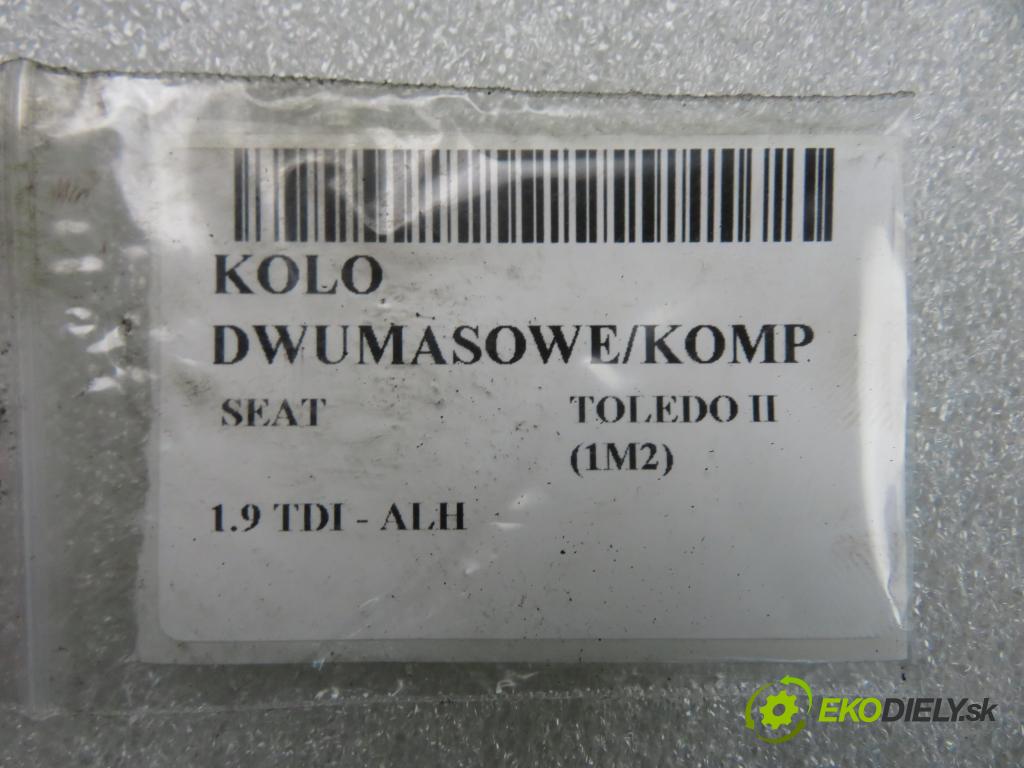 SEAT TOLEDO II (1M2) SEDAN 1999 66,00 1.9 TDI 90 - ALH 1896,00 řemenice DUAL MASS / COMP 1864527337C ; 2289000041