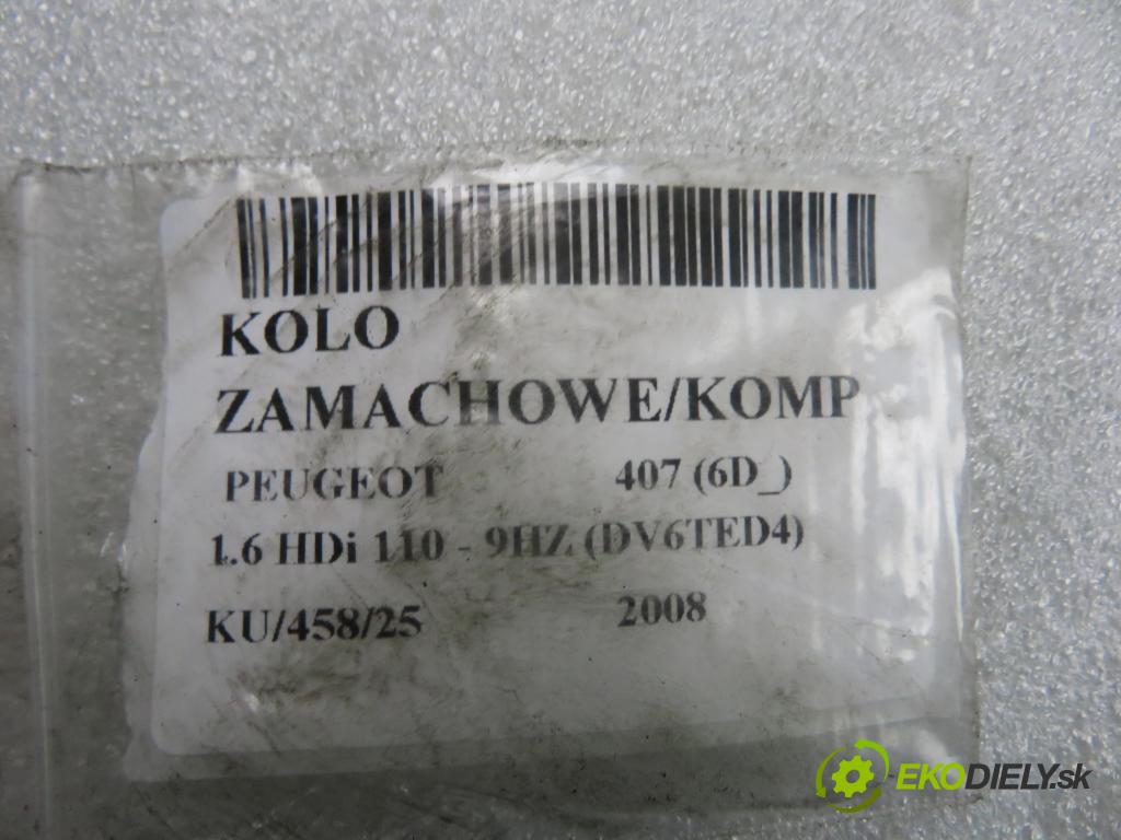 PEUGEOT 407 (6D_) SEDAN 2008 80,00 1.6 HDi 110 - 9HZ (DV6TED4) 1560,00 řemenice zotrvačník: S34022