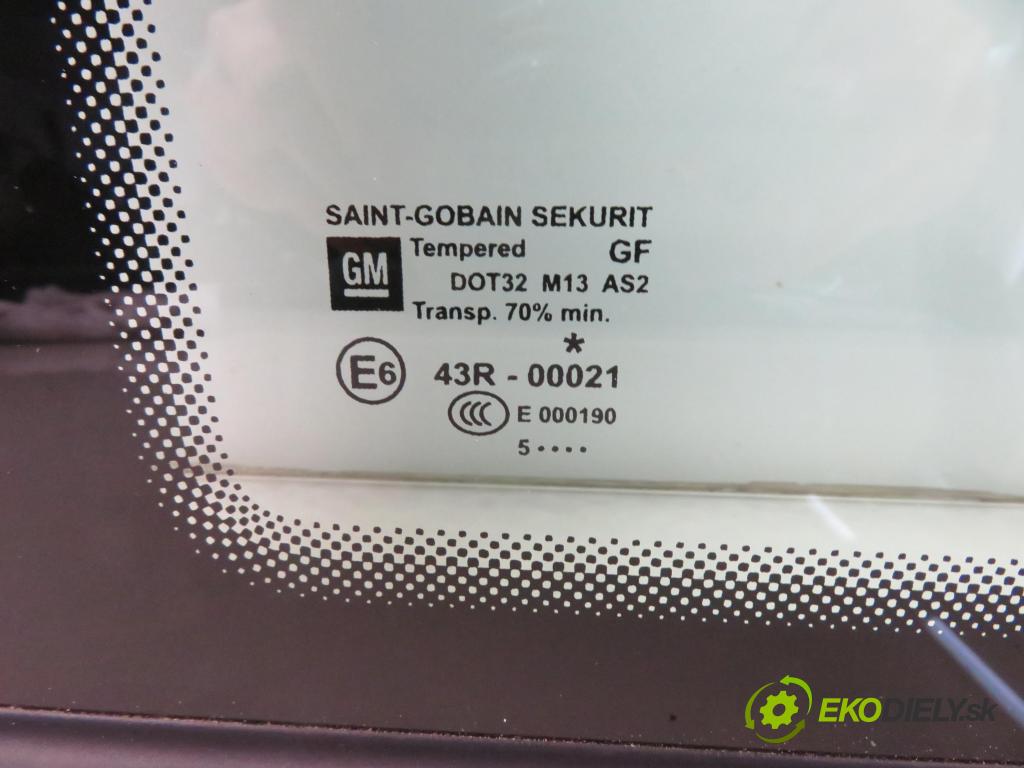 OPEL ZAFIRA B (A05) MINIVAN 2005 88,00 1.9 CDTI 8V 120 - Z 19 DT 1910,00 okno dveří LT