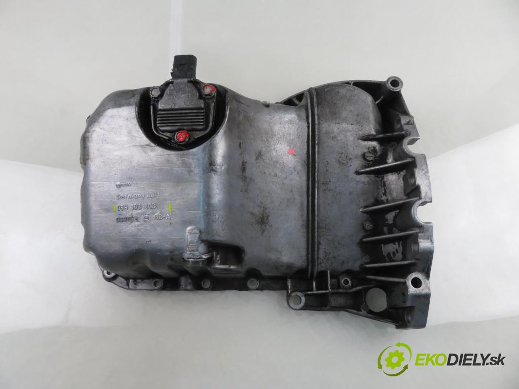 AUDI A4 (8D2, B5) SEDAN 2000 66,00 1.9 TDI - AHU 1896,00 Vaňa olejová 058103603B (Olejová vaňa)