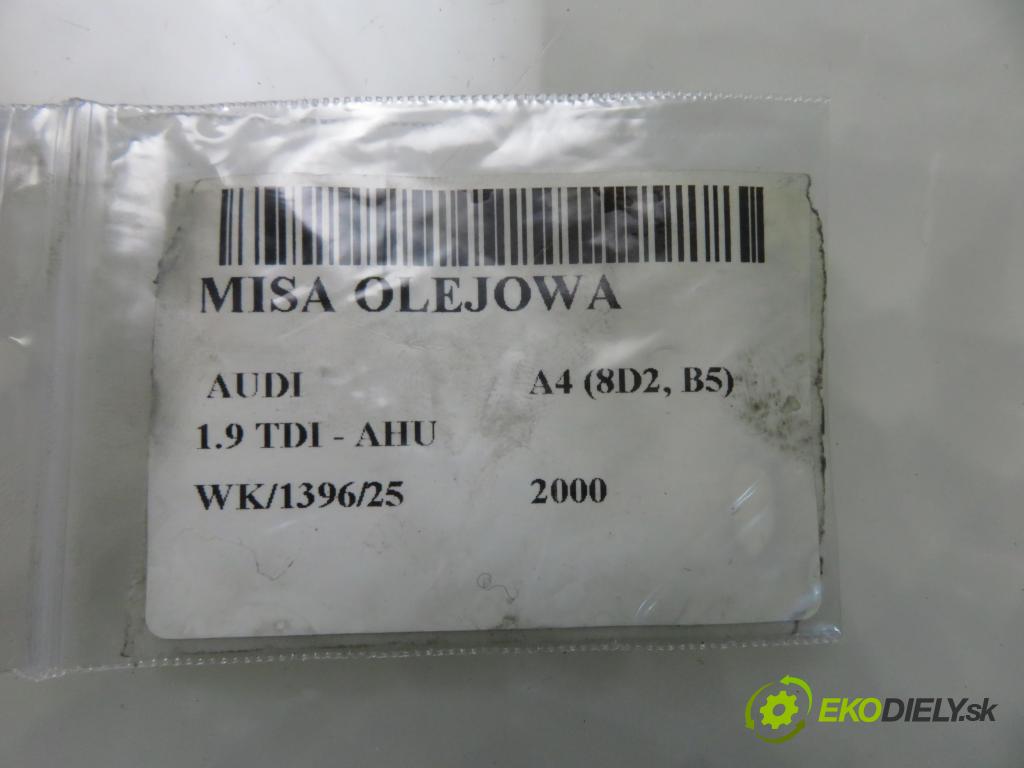 AUDI A4 (8D2, B5) SEDAN 2000 66,00 1.9 TDI - AHU 1896,00 Vaňa olejová 058103603B (Olejová vaňa)