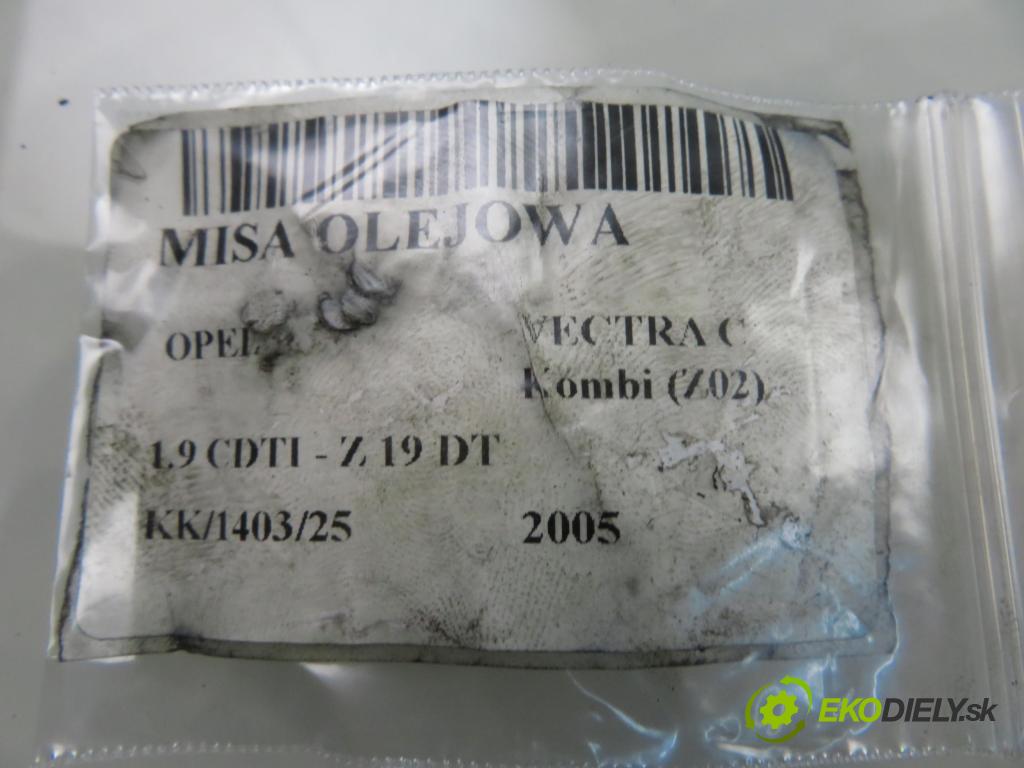 OPEL VECTRA C Kombi (Z02) KOMBI 2005 88,00 1.9 CDTI - Z 19 DT 1910,00 Vaňa olejová 55194355 (Olejová vaňa)
