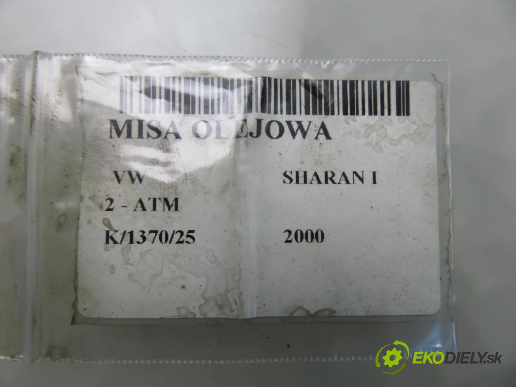 VW SHARAN (7M8, 7M9, 7M6) MINIVAN 2000 85,00 2 - ATM 1984,00 Vaňa olejová 038103603N (Olejová vaňa)