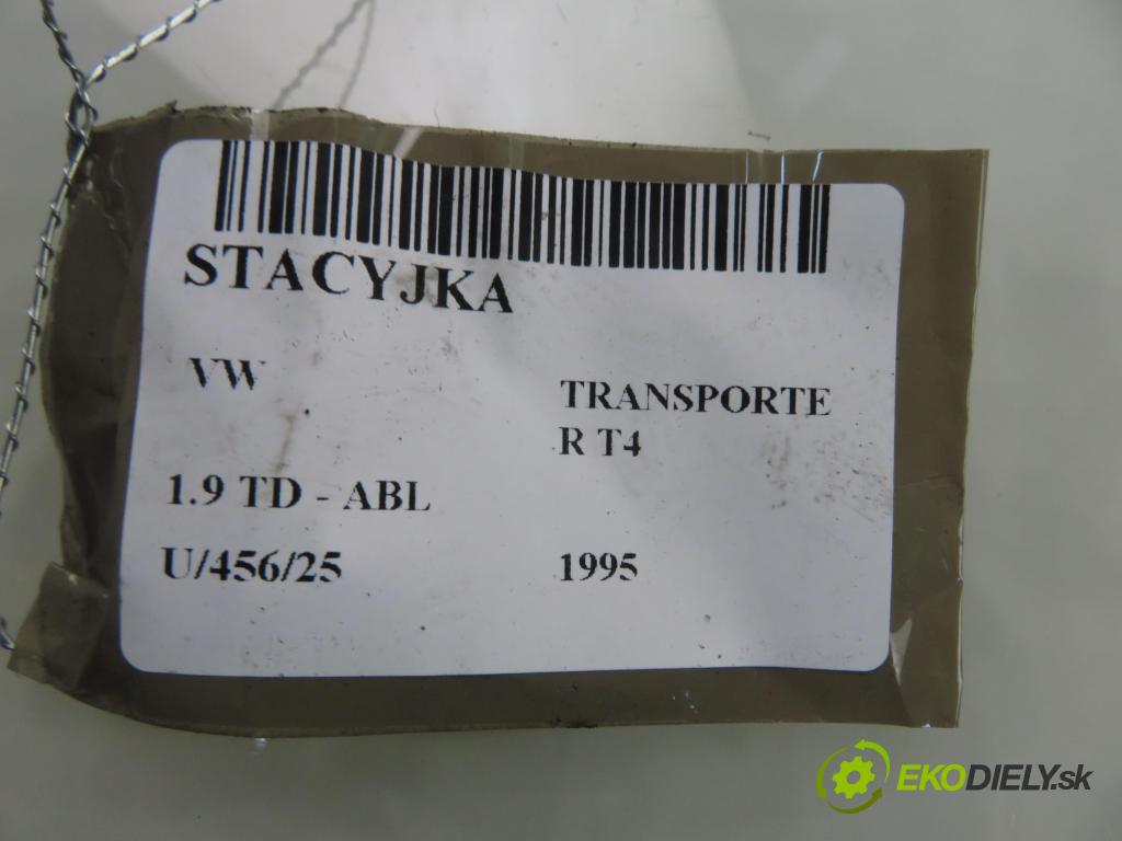 VW TRANSPORTER IV Autobus (70XB, 70XC, 7DB, 7DW, 7DK) BUS 1995 50,00 1.9 TD - ABL 1896,00 spinačka 701905851 (Spínacia skrinka)