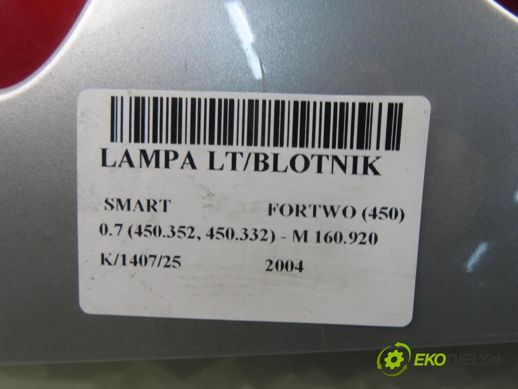 SMART FORTWO Coupe (450) HB 2004 45,00 0.7 (450.352, 450.332) - M 160.920 698,00 světlo levé zadní 0011644