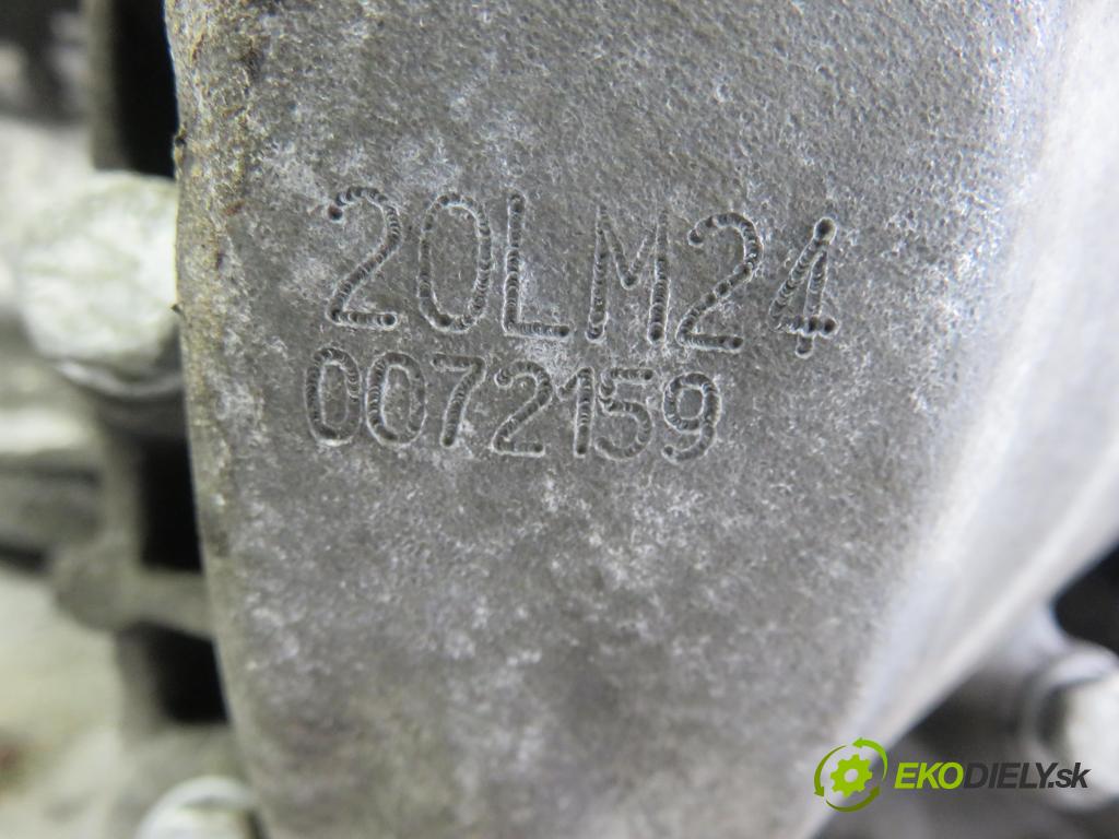 CITROEN C8 (EA_, EB_) MINIVAN 2002 79,00 2.0 HDi - RHM (DW10ATED4) 1997,00 Prevodovka MANUALNA 20LM24