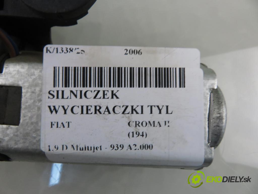 FIAT CROMA (194_) KOMBI 2006 110,00 1.9 D Multijet 150 - 939 A2.000 1910,00 motorek stěrače ZADNÍ: TGL350Q
