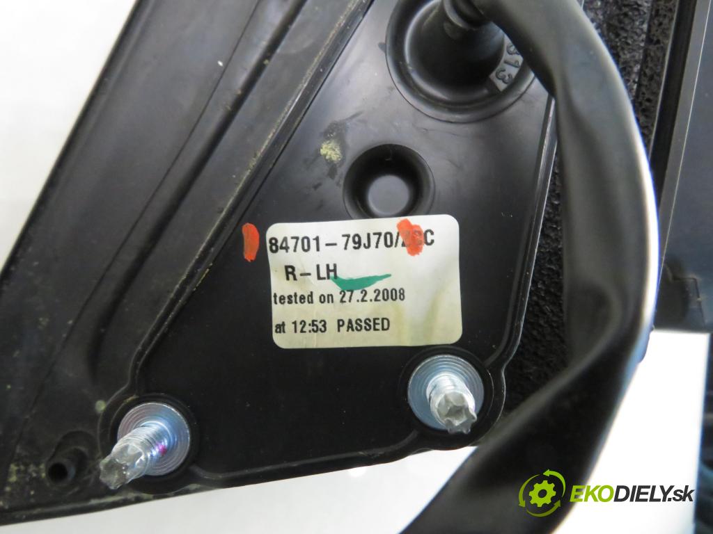 SUZUKI SX4 (EY, GY) CROSSOVER 2008 79,00 1.6 VVT 4x4 (RW 416) 107 - M16A 1586,00 zpětné zrcátko 8470179J70