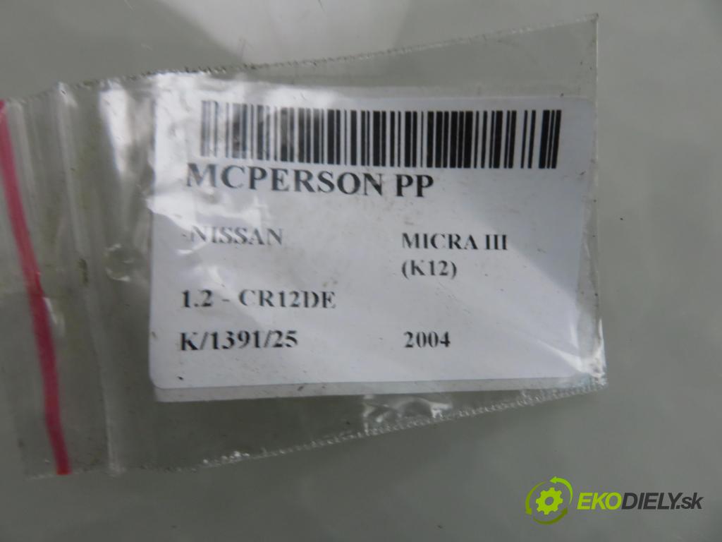 NISSAN MICRA III (K12) HB 2004 48,00 1.2 - CR12DE 1240,00 MCPERSON PP