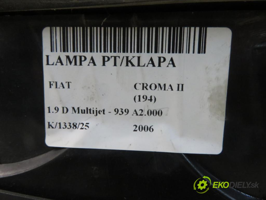 FIAT CROMA (194_) KOMBI 2006 110,00 1.9 D Multijet 150 - 939 A2.000 1910,00 světlo pravé zadní kufr 51727251
