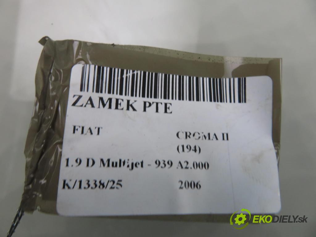 FIAT CROMA (194_) KOMBI 2006 110,00 1.9 D Multijet 150 - 939 A2.000 1910,00 zámok PTE