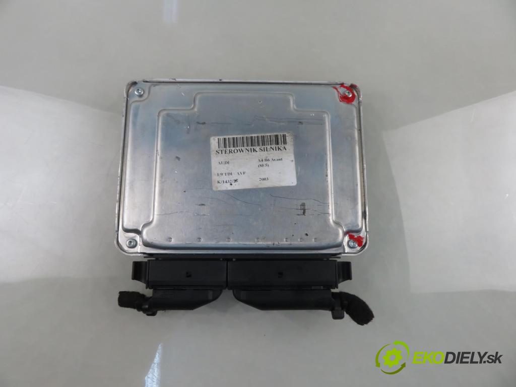 AUDI A4 Avant (8E5, B6) KOMBI 2003 96,00 1.9 TDI PD 130 - AVF 1896,00 řídící jednotka motora 038906019LJ ; 0281011222