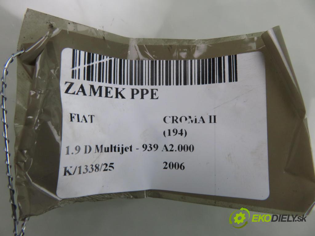 FIAT CROMA (194_) KOMBI 2006 110,00 1.9 D Multijet 150 - 939 A2.000 1910,00 zámok PPE