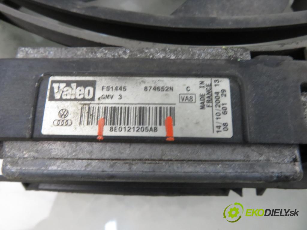 AUDI A4 Avant (8E5, B6) KOMBI 2003 96,00 1.9 TDI PD 130 - AVF 1896,00 ventilátor chladič PODNEBÍ / VODA 8E0121205AB