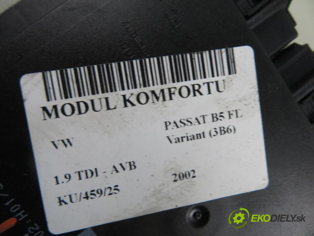 VW PASSAT B5.5 Variant (3B6) KOMBI 2002 74,00 1.9 TDI PD 101 - AVB 1896,00 MODUL komfortu 1C0959799A