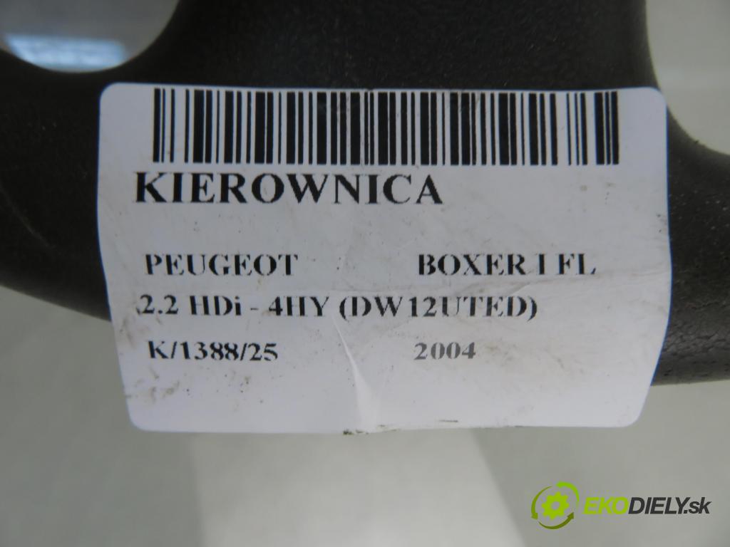 PEUGEOT BOXER Skrzynia (244) FURGON 2004 74,00 2.2 HDi - 4HY (DW12UTED) 2179,00 Volant  (Volant)