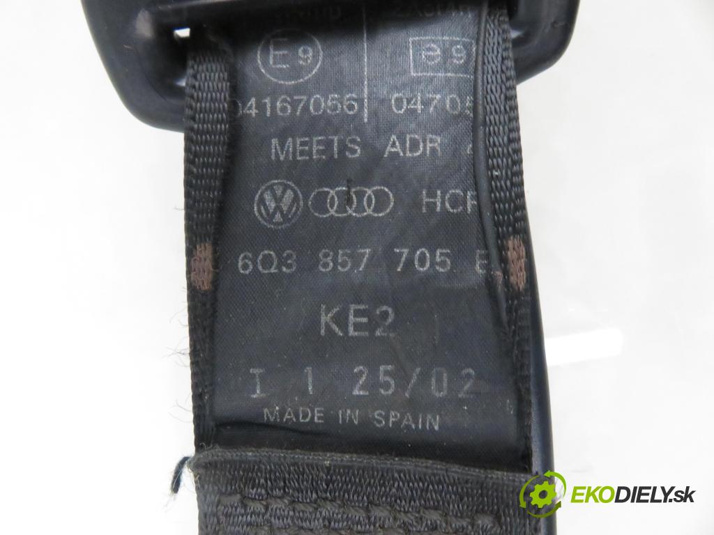 VW POLO (9N_) HB 2005 63,00 1.4 FSI - AXU 1390,00 držák BEZPEČNOST LP 6Q3857705E