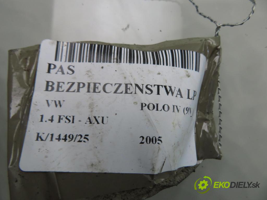 VW POLO (9N_) HB 2005 63,00 1.4 FSI - AXU 1390,00 držák BEZPEČNOST LP 6Q3857705E