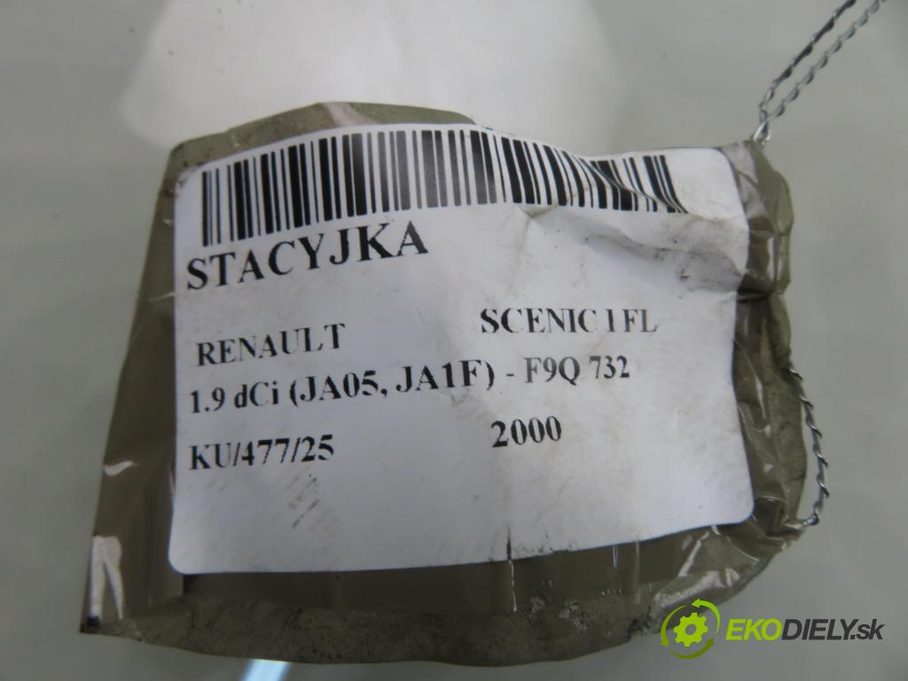 RENAULT SCENIC I (JA0/1_) MINIVAN 2000 75,00 1.9 dCi 102 - F9Q 732 1870,00 spinačka  (Spínacia skrinka)