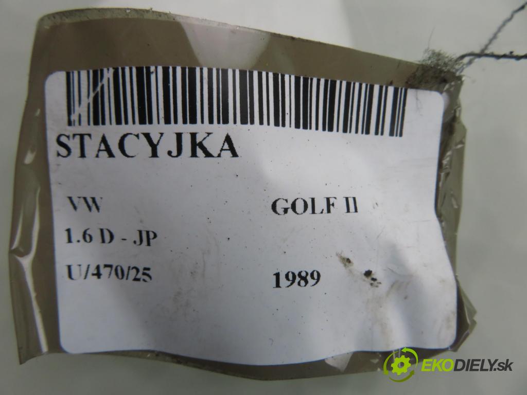 VW GOLF II (19E, 1G1) HB 1989 40,00 1.6 D - JP 1588,00 spinačka 293918 (Spínacia skrinka)