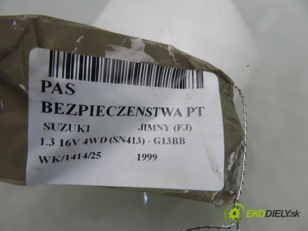 SUZUKI JIMNY (FJ) SUV 1999 59,00 1.3 16V 4WD (SN413) - G13BB 1298,00 držák BEZPEČNOST PT 8496081A0 ; NSB053BK001