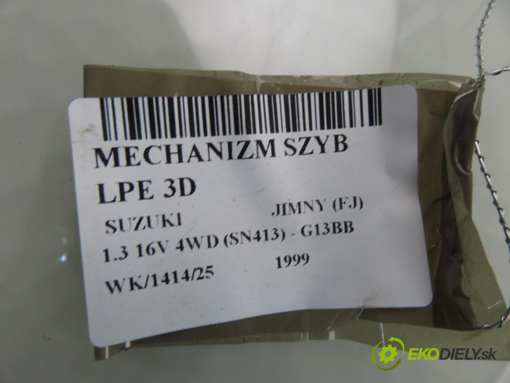 SUZUKI JIMNY (FJ) SUV 1999 59,00 1.3 16V 4WD (SN413) - G13BB 1298,00 mechanismus oken 3D 8346081A10