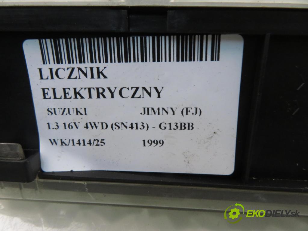 SUZUKI JIMNY (FJ) SUV 1999 59,00 1.3 16V 4WD (SN413) - G13BB 1298,00 prístrojovka elektrický 3410081A70 ; 341008AB ; 1573906013