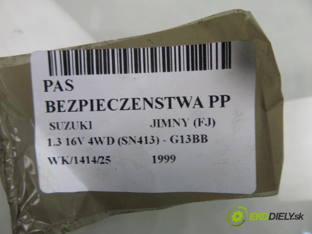 SUZUKI JIMNY (FJ) SUV 1999 59,00 1.3 16V 4WD (SN413) - G13BB 1298,00 držák BEZPEČNOST PP 8492081AF ; NSB085BR18