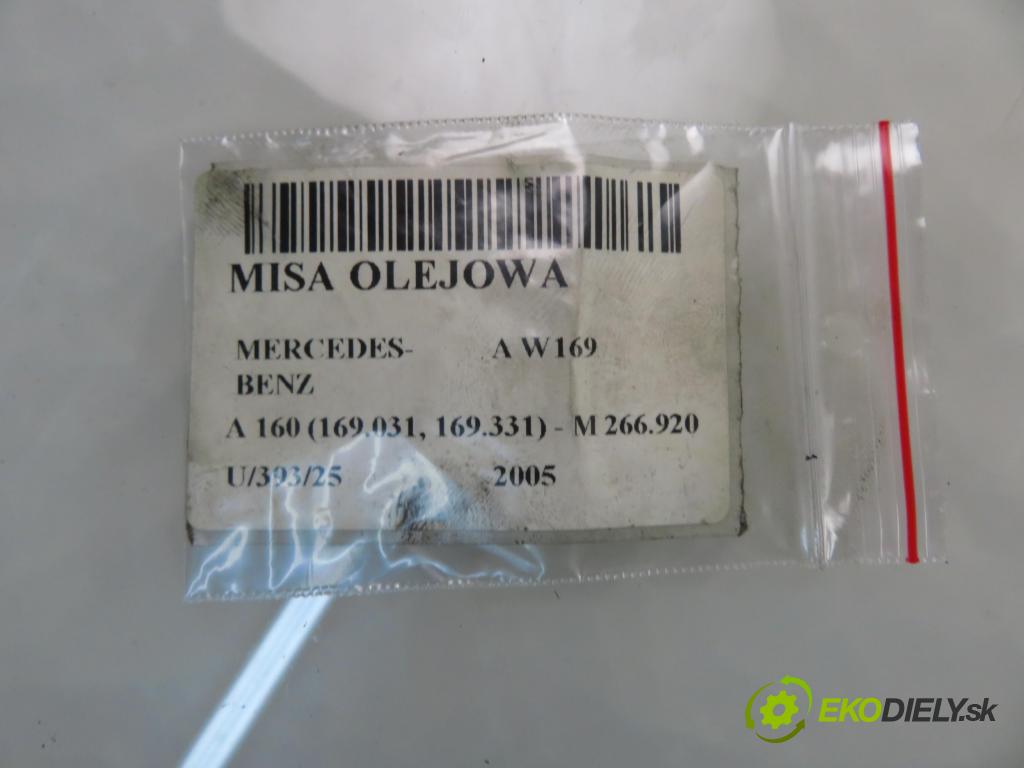 MERCEDES-BENZ KLASA A (W169) MINIVAN 2005 70,00 A 160 (169.031, 169.331) - M 266.920 1498,00 Vaňa olejová 2660140102 (Olejová vaňa)