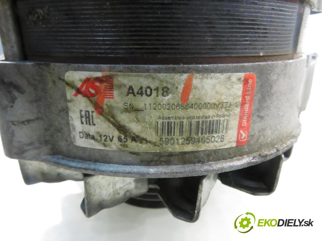 FIAT SEICENTO / 600 (187_) HB 2003 40,00 1.1 54 - 187 A1.000 1108,00 Alternátor A4018 (Alternátor)