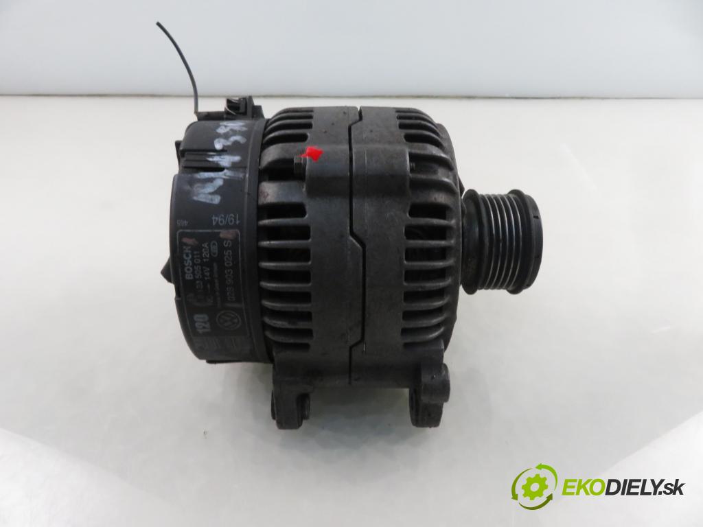 VW GOLF IV (1J1) HB 2002 74,00 1.9 TDI PD 101 - AXR 1896,00 Alternátor 0123505011 ; 028903025S (Alternátor)