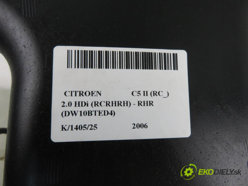CITROEN C5 II (RC_) LIFTBACK 2006 100,00 2.0 HDi 136 - RHR (DW10BTED4) 1997,00 nádržka TEKUTINA: FAP 09830029900
