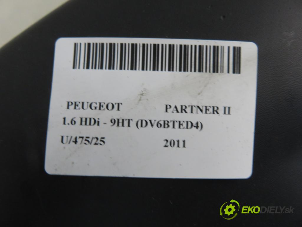 PEUGEOT PARTNER Skrzynia FURGON 2011 55,00 1.6 HDi - 9HT (DV6BTED4) 1560,00 zpětné zrcátko LE