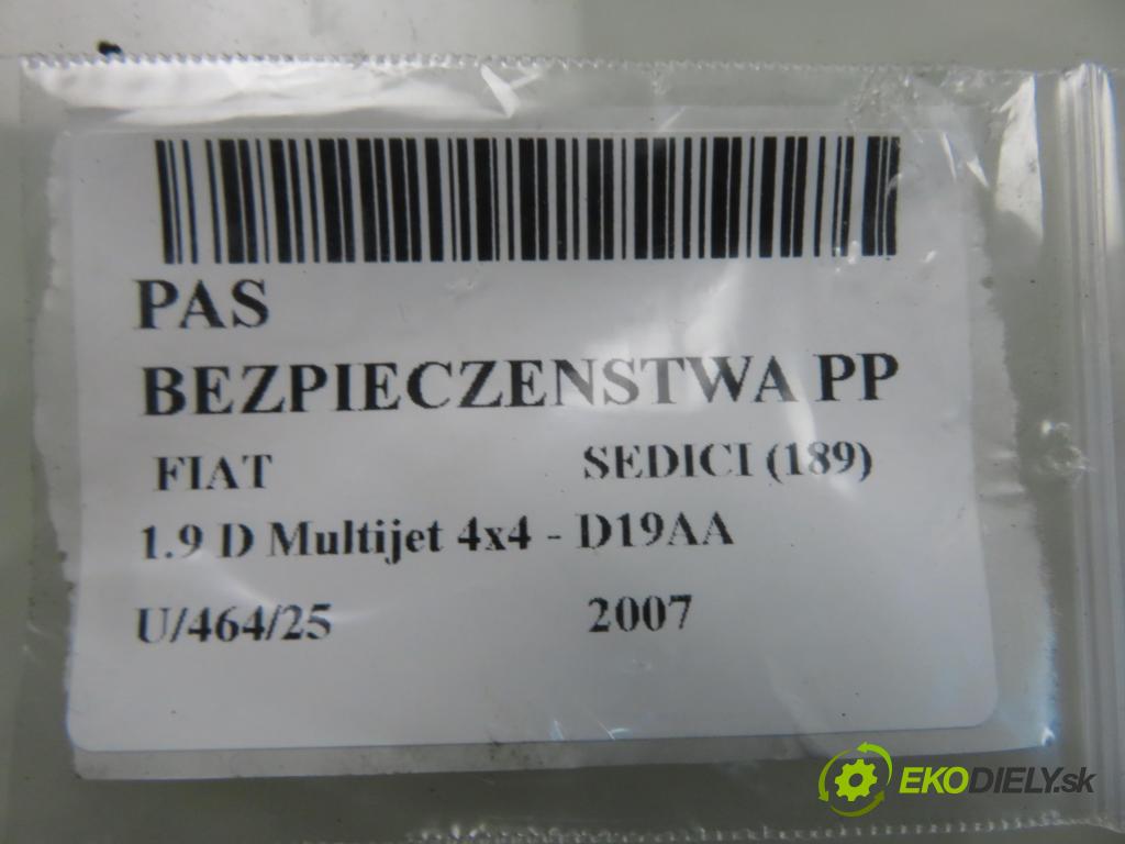 FIAT SEDICI (189_) CROSSOVER 2007 88,00 1.9 D Multijet 120 4x4 - D19AA 1910,00 držák BEZPEČNOST PP 8492079J2 ; 8492079J2R ; 7P1400P