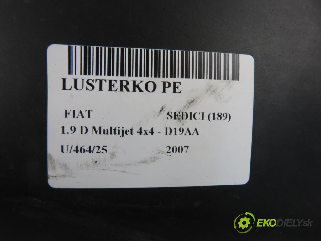 FIAT SEDICI (189_) CROSSOVER 2007 88,00 1.9 D Multijet 120 4x4 - D19AA 1910,00 zpětné zrcátko 8470179J60