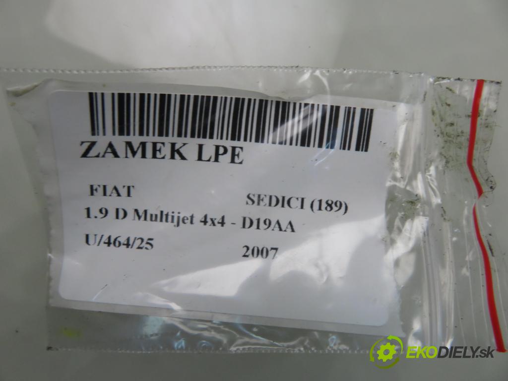 FIAT SEDICI (189_) CROSSOVER 2007 88,00 1.9 D Multijet 120 4x4 - D19AA 1910,00 zámok