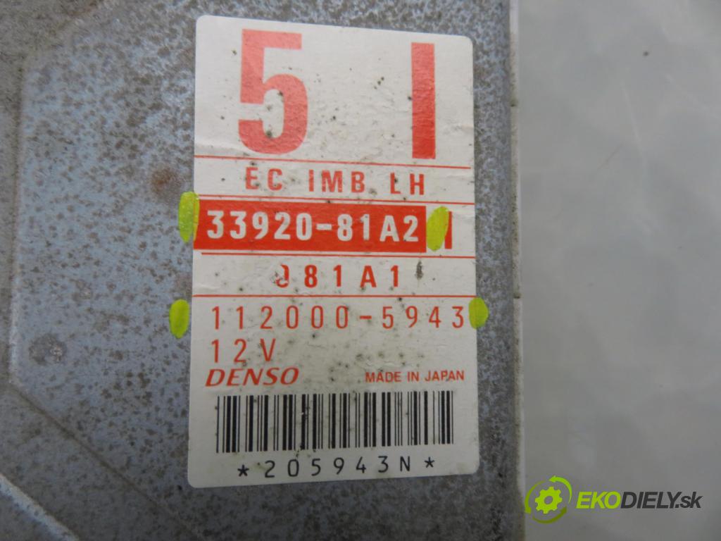 SUZUKI JIMNY (FJ) SUV 1999 59,00 1.3 16V 4WD (SN413) - G13BB 1298,00 řídící jednotka motora 3392081A2 ; 1120005943