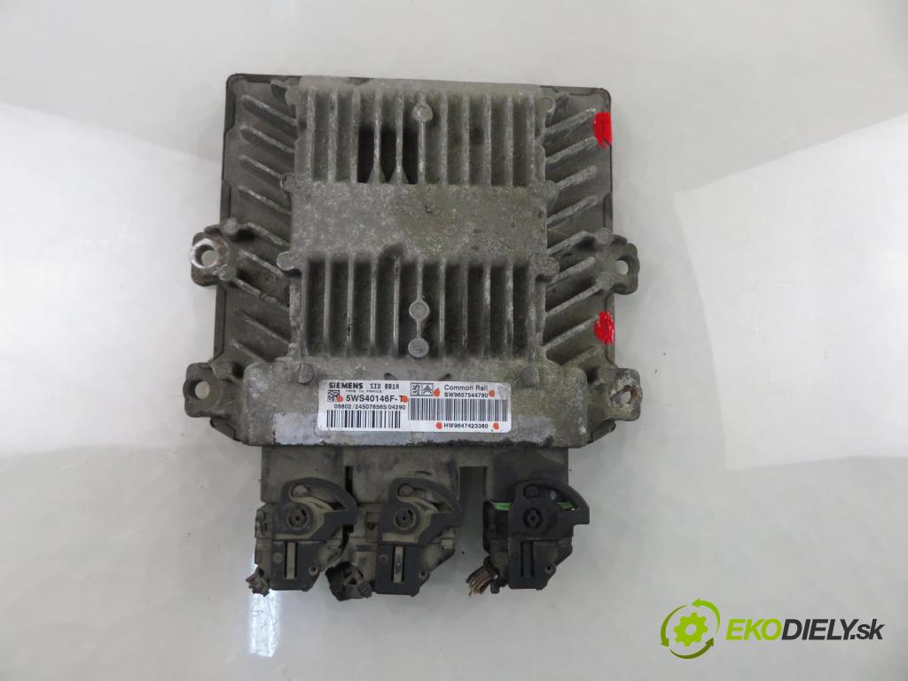 CITROEN BERLINGO / BERLINGO FIRST nadwozie wielkoprzestrzenne (MPV) KOMBIVAN 2005 66,00 2.0 HDI 90 1997,00 Riadiaca jednotka Motor SW9657544780 ; 5WS40146FT ; HW9647423380