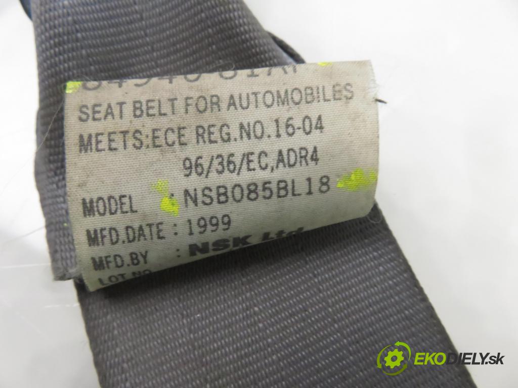 SUZUKI JIMNY (FJ) SUV 1999 59,00 1.3 16V 4WD (SN413) - G13BB 1298,00 držák BEZPEČNOST LP 8494081AF ; NSB085BL18