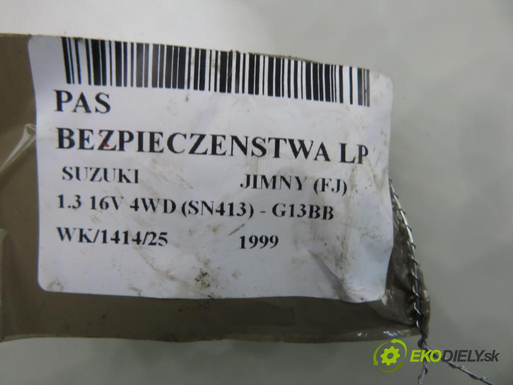 SUZUKI JIMNY (FJ) SUV 1999 59,00 1.3 16V 4WD (SN413) - G13BB 1298,00 držák BEZPEČNOST LP 8494081AF ; NSB085BL18