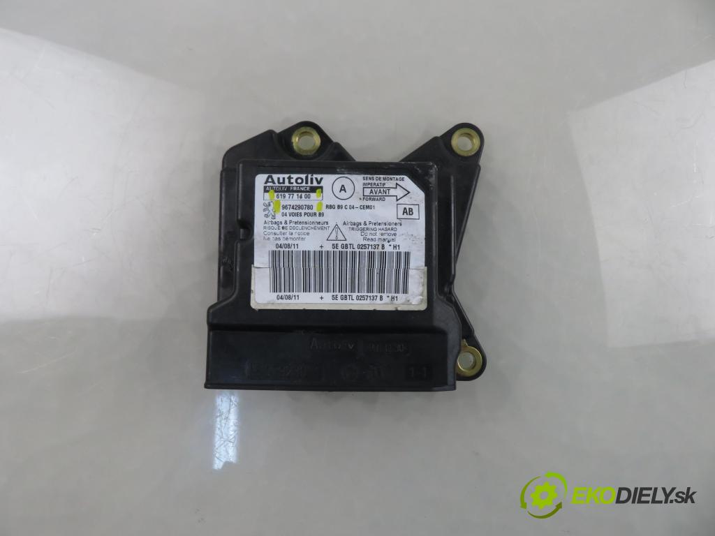 PEUGEOT PARTNER Skrzynia FURGON 2011 55,00 1.6 HDi - 9HT (DV6BTED4) 1560,00 MODUL air BAG 9674290780 ; 619771400