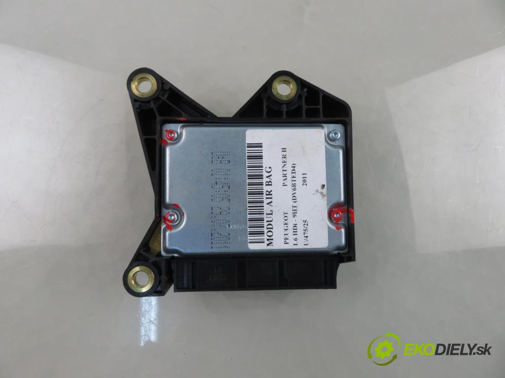 PEUGEOT PARTNER Skrzynia FURGON 2011 55,00 1.6 HDi - 9HT (DV6BTED4) 1560,00 MODUL air BAG 9674290780 ; 619771400
