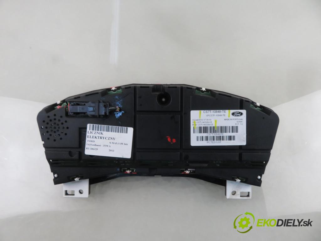 FORD S-MAX (WA6) MINIVAN 2013 118,00 1.6 EcoBoost - JTWA 1596,00 prístrojovka elektrický CS7T10849TE ; VPCS7F10849TE ; CS7T14C026CD
