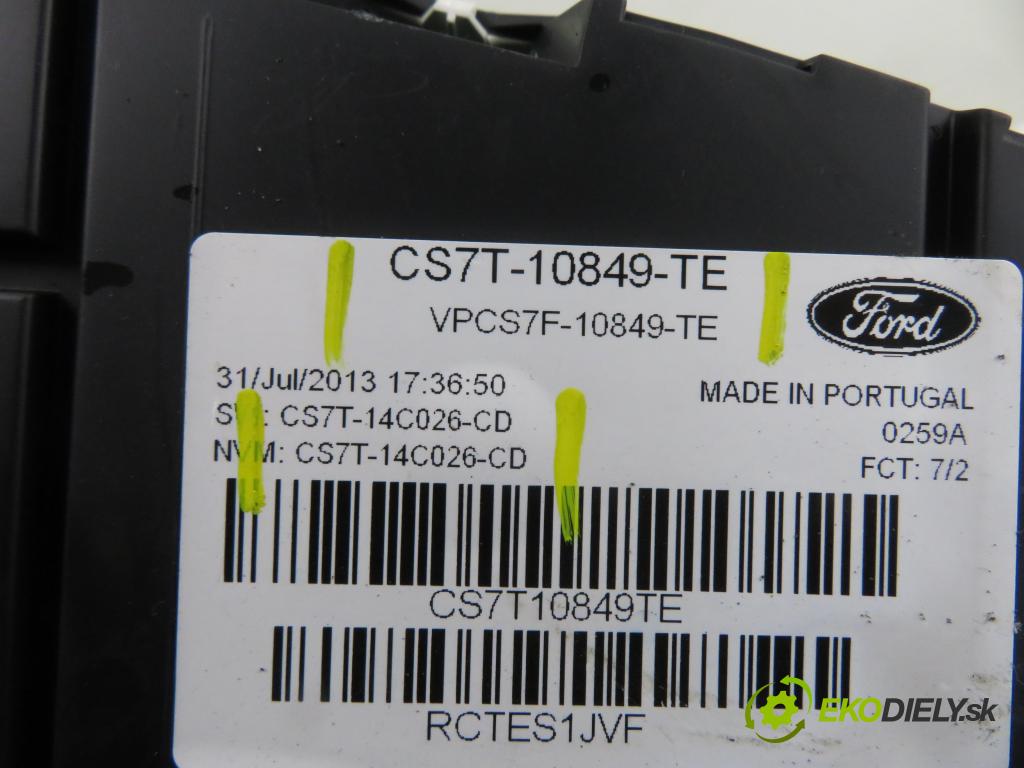 FORD S-MAX (WA6) MINIVAN 2013 118,00 1.6 EcoBoost - JTWA 1596,00 prístrojovka elektrický CS7T10849TE ; VPCS7F10849TE ; CS7T14C026CD