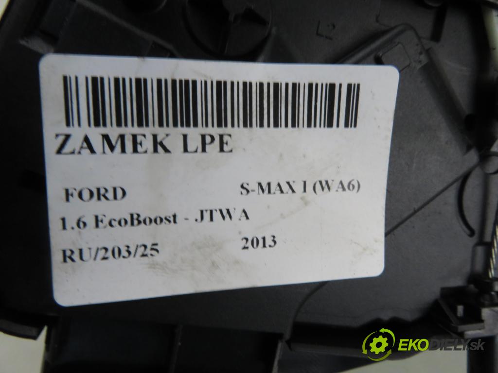 FORD S-MAX (WA6) MINIVAN 2013 118,00 1.6 EcoBoost - JTWA 1596,00 zámok 6M2AR21813MD