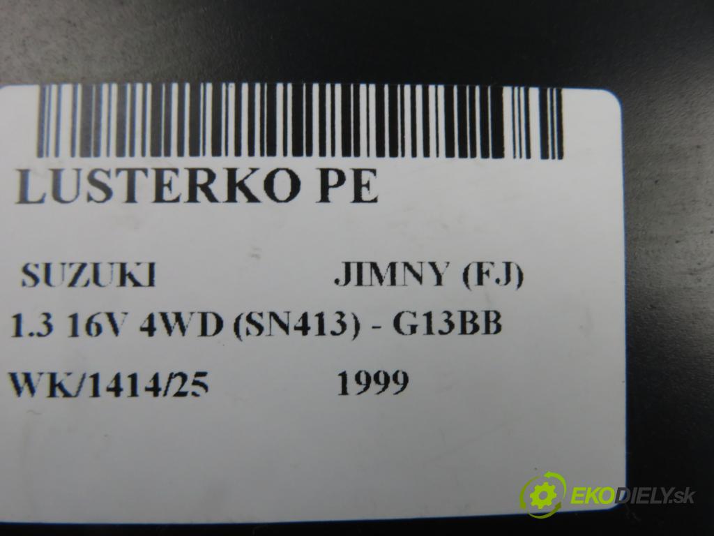SUZUKI JIMNY (FJ) SUV 1999 59,00 1.3 16V 4WD (SN413) - G13BB 1298,00 zpětné zrcátko