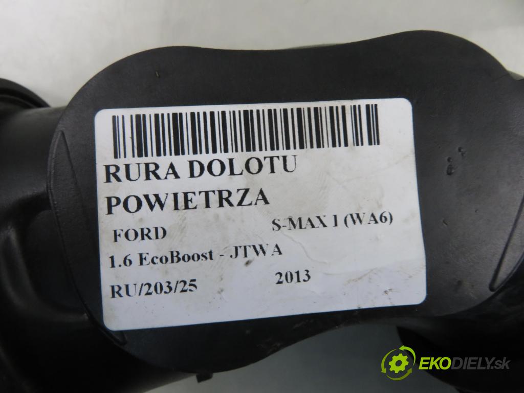 FORD S-MAX (WA6) MINIVAN 2013 118,00 1.6 EcoBoost - JTWA 1596,00 Rúra přívodu vzduchu 1073497S05