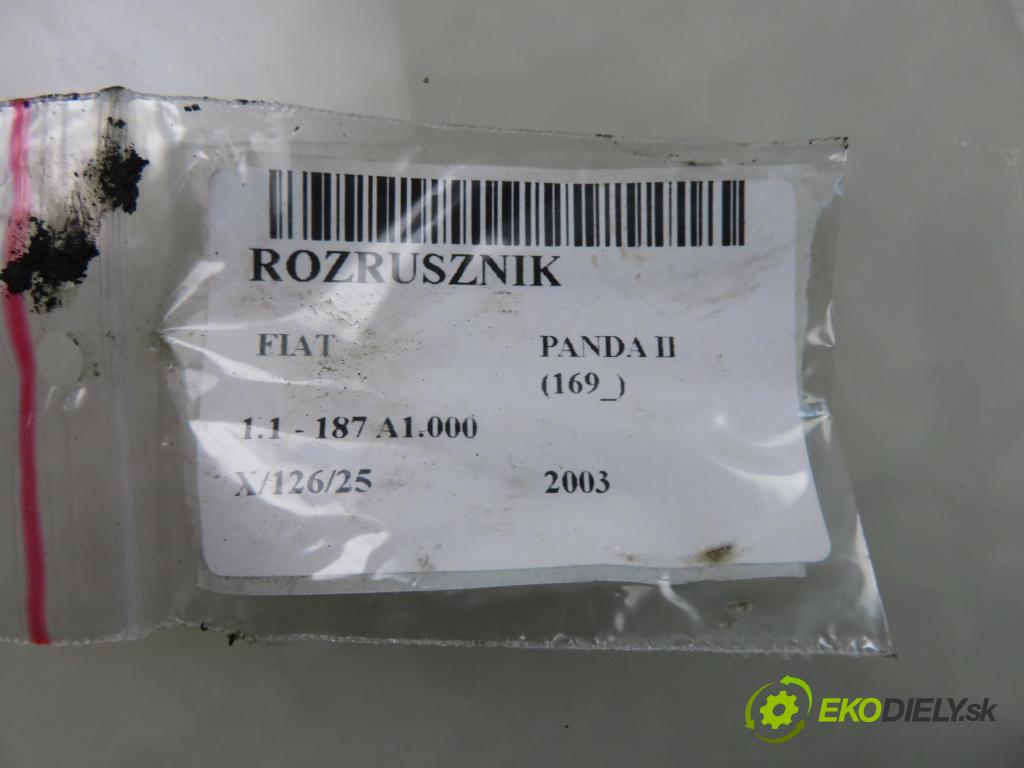 FIAT PANDA (169_) HB 2003 40,00 1.1 54 - 187 A1.000 1108,00 startér 63101021 (Startér)