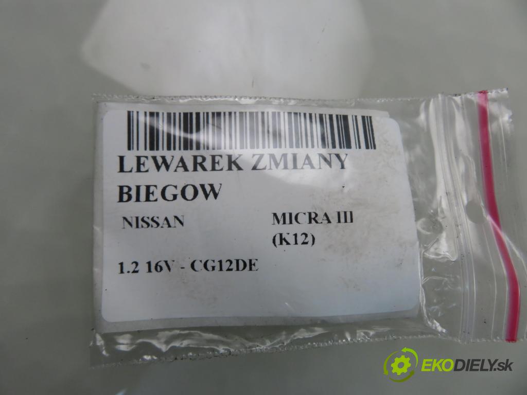 NISSAN MICRA III (K12) HB 2004 59,00 1.2 16V 80 - CG12DE 1240,00 ZVEDÁK: 608000302